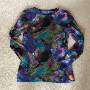 Tye dye cotton t-shirt